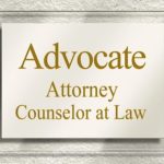 Advocate signage