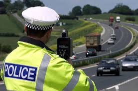 police watching speed limits